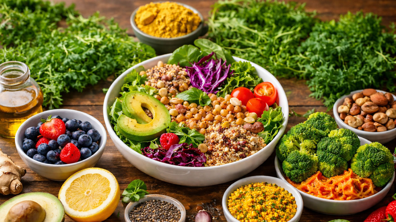 Calm Gut, Focused Work: Healthier Anti-Inflammatory Choices Using Local Menus