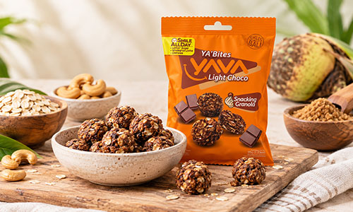 YA’Bites YAVA: Camilan Granola Mini Renyah, Praktis, dan Sehat