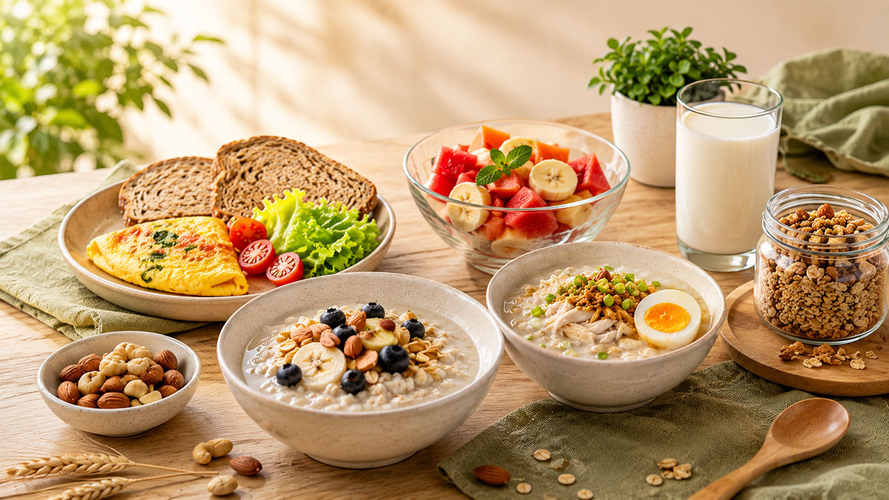 Healthy AND Practical Breakfast